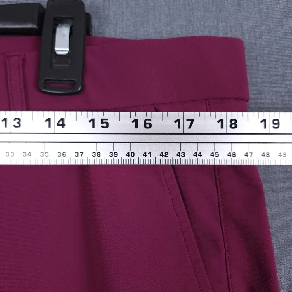 Greyson Montauk Trousers Men 36x32 (Fits 36x25) Purple Stretch Performance Chino